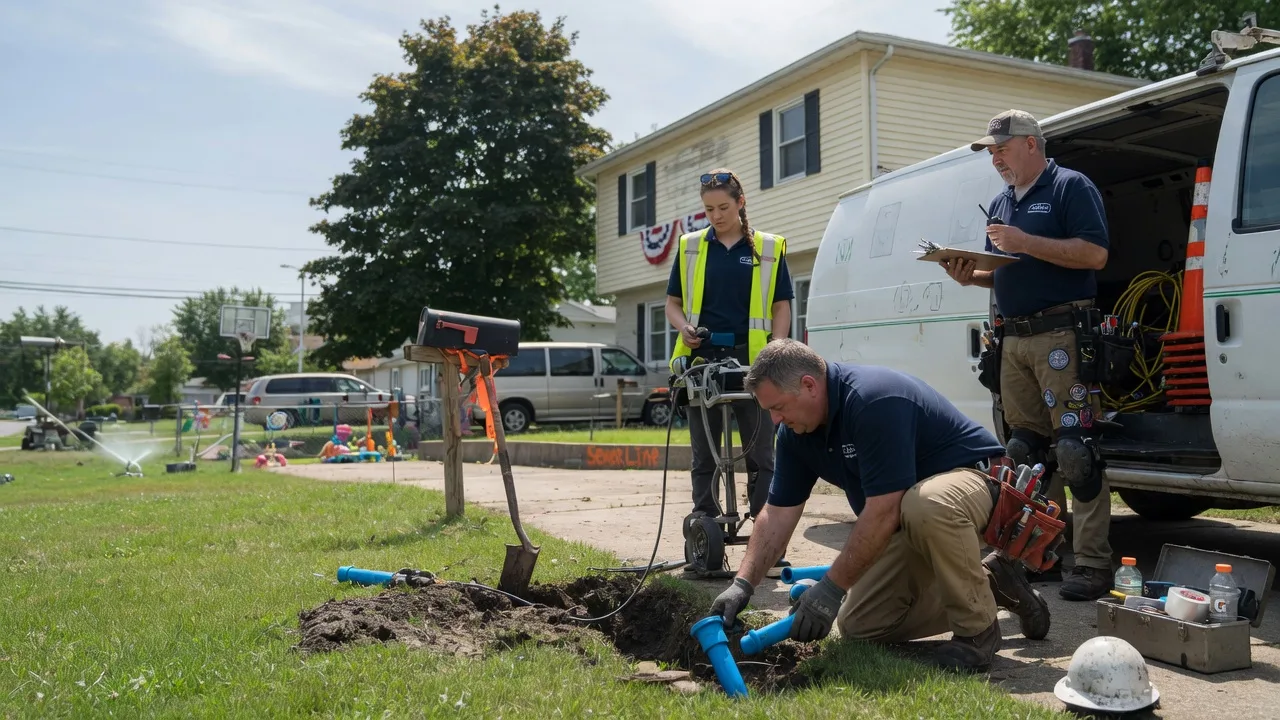 Slab Leak Repair in Rock, MI near me